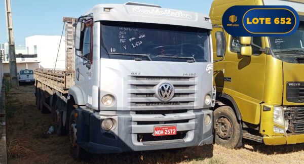 Caminhão Volkswagen 24.280 Leilão de veiculos da PRF