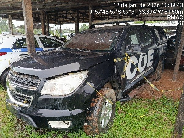 Caminhonete CHEVROLET S10 Leilão veiculos do governo estadual