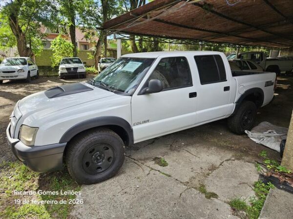 Caminhonete S10 COLINA D 4X4 leilão veiculos frota governo paraná