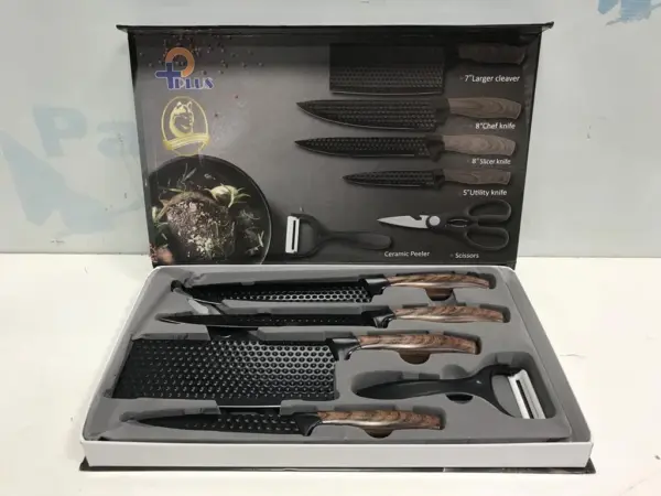 FAQUEIRO CONTENDO 6 PEÇAS Leilão da embaixada dos Estados Unidos