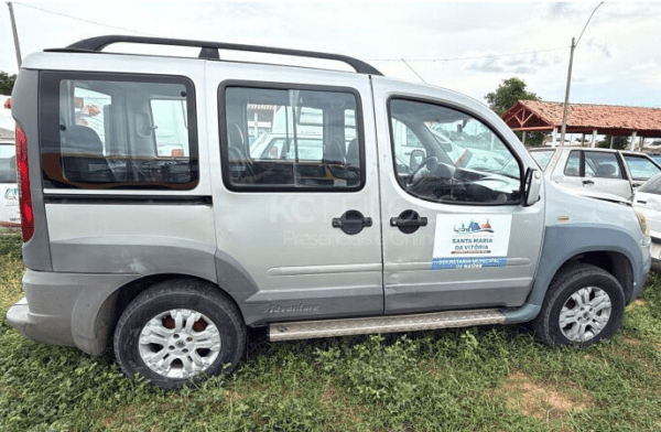 FIAT DOBLO ADV leilão veículos frota prefeitura