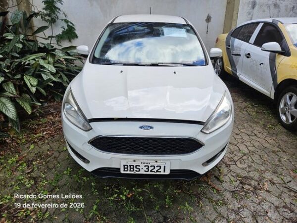 FORD FOCUS SE leilão veiculos frota governo paraná