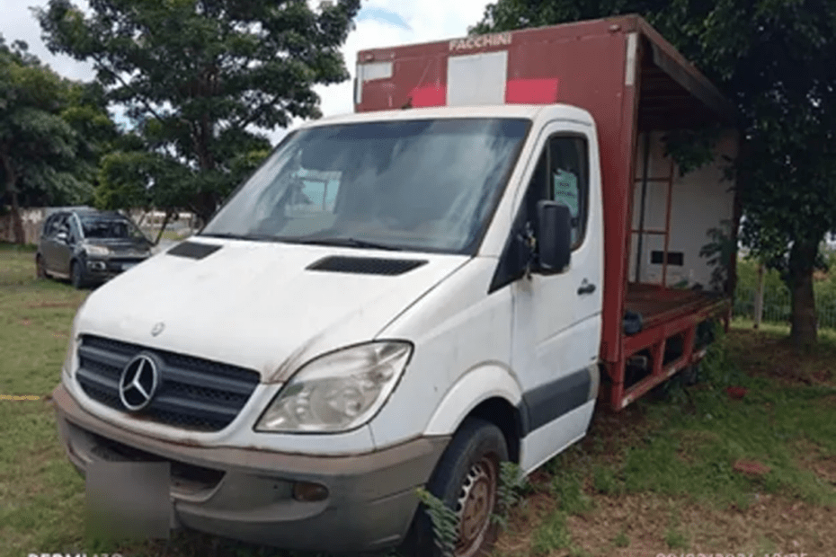 Leilão veiculos coca-cola fensa CAMINHÃO MERCEDES-BENZ SPRINTER