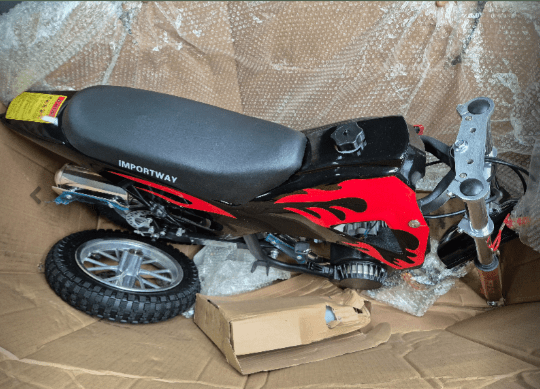 Mini Moto Cross Importway leilão receita Estadual