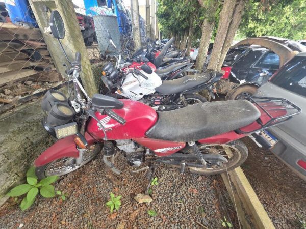 Moto HONDA CG 150 TITAN KS leilão veiculos PRF