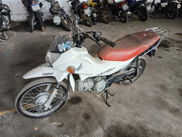 Moto HONDA POP 110I leilão de veiculos PRF