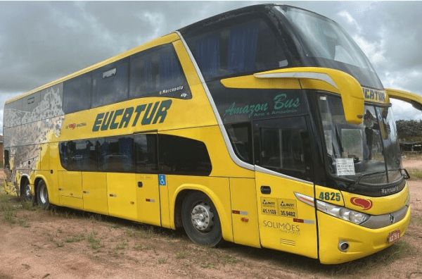 Ônibus VOLVO MPOLO PARADISO Leilão da PRF