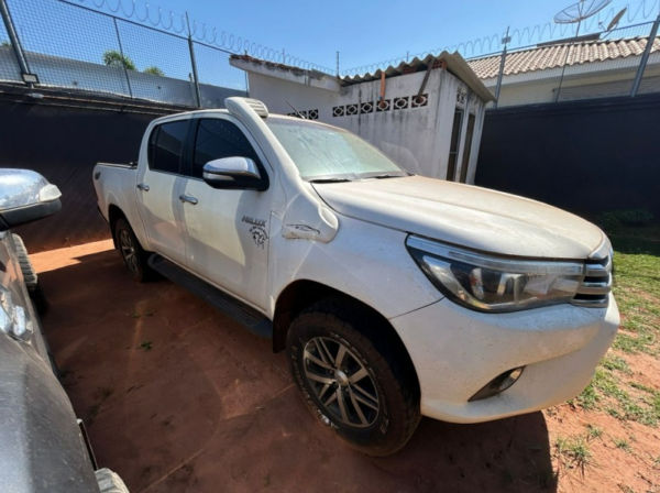 TOYOTA HILUX SRX leilão de veiculos apreendidos policia federal