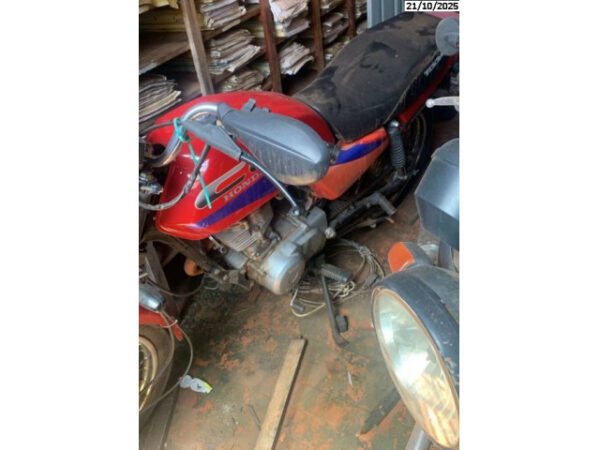 moto HONDA CG 125 TODAY Leilão de apreensões da Polícia Federal