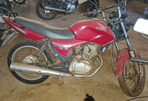 moto HONDA CG 150 TITAN Leilão de apreensões de veículos do tráfico
