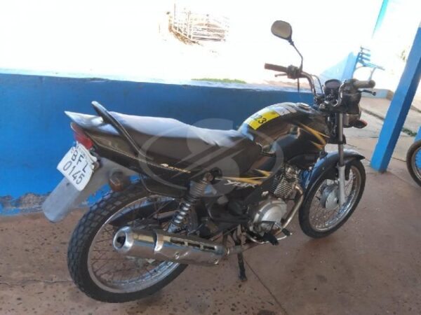 moto YAMAHA YBR 125K leilão de veiculos prefeitura paulista