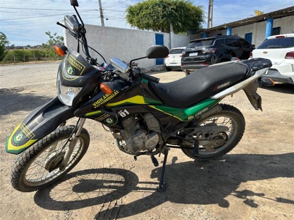 motos HONDA NXR 160 BROS leilão veiculos frota prefeitura