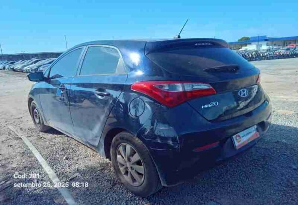 veículo HYUNDAI HB20 leilão de veículos TRT