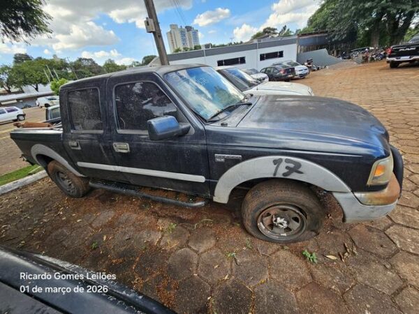 CAMINHONETE FORD RANGER XLS Leilão de viaturas da Polícia Civil