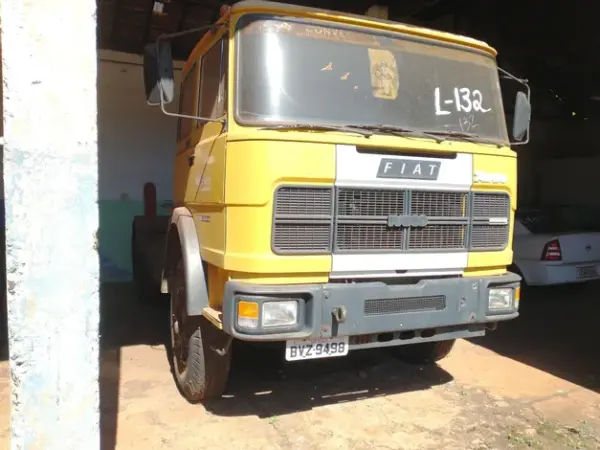 Caminhão Fiat MODELO 190 Leilão de frota DER São Paulo