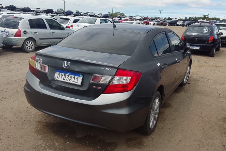 HONDA CIVIC LXR leilão veiculos detran