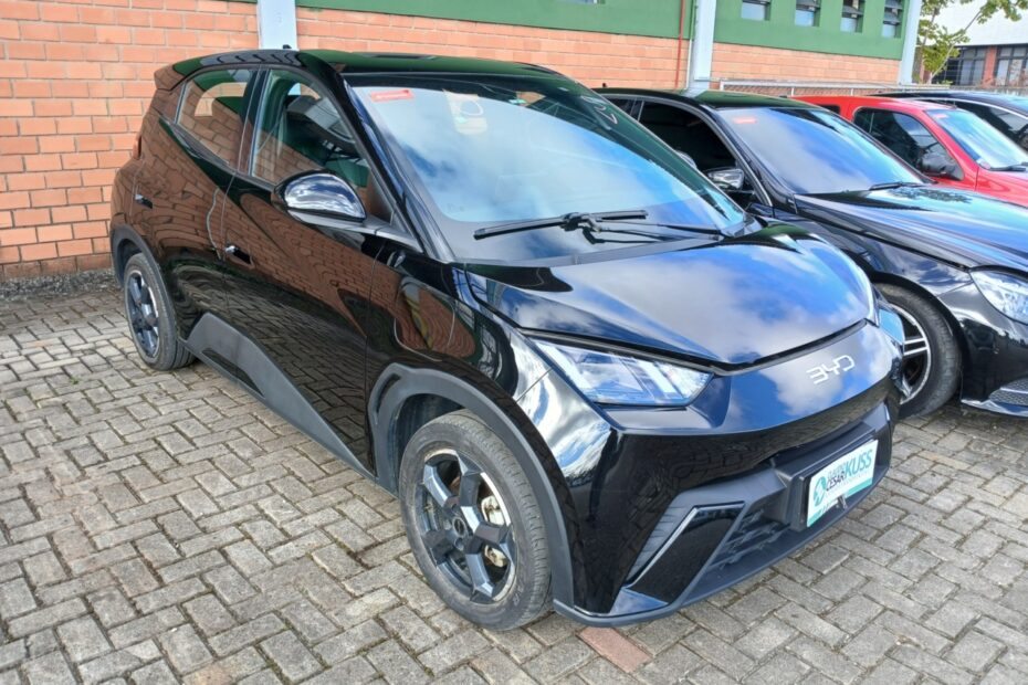 Leilão de veículos retomados de financiamento do banco Santander BYD DOLPHIN MINI