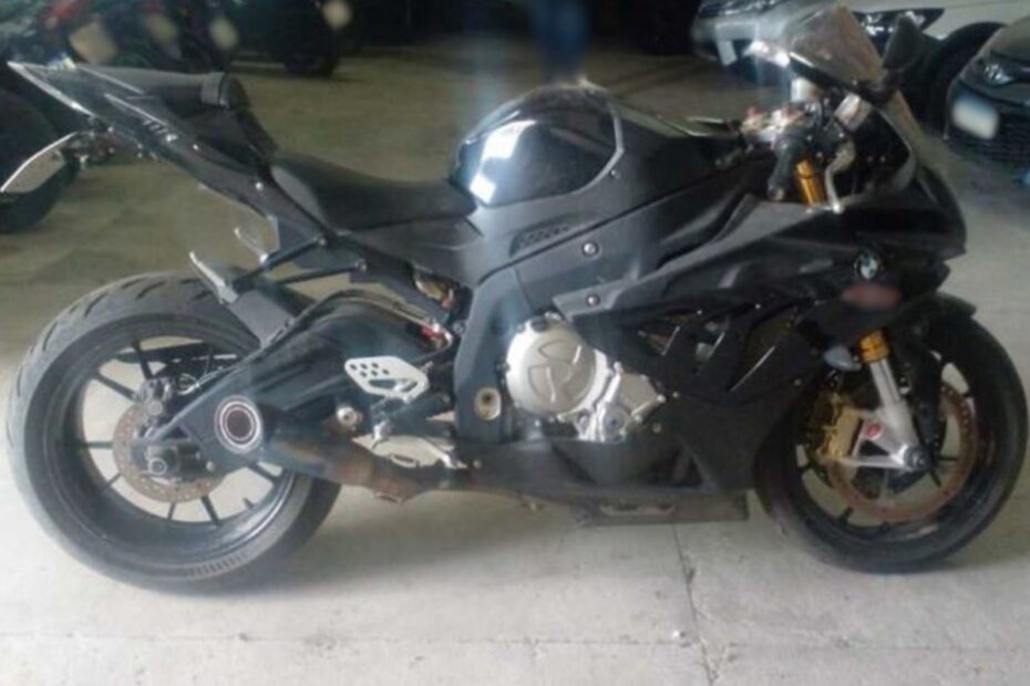Leilão veiculos da Justiça federal Moto BMW S1000 RR 1