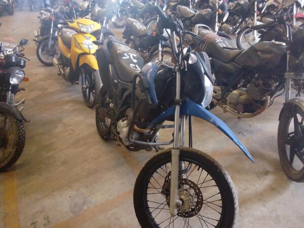 Moto HONDA NXR160 BROS ESDD leilão veiculos detran es