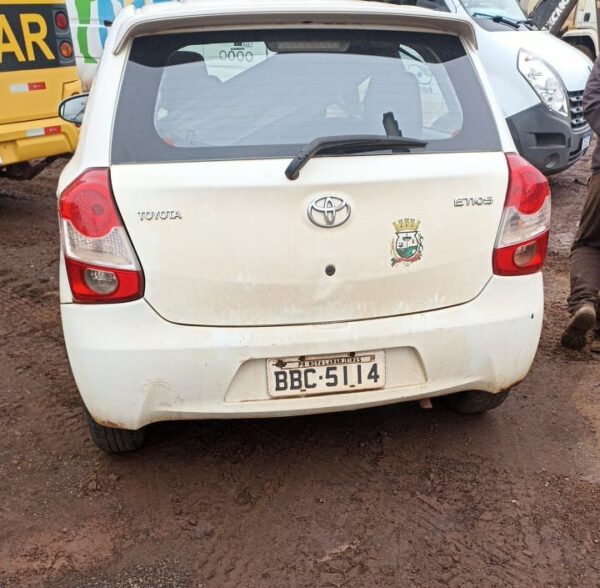 TOYOTA ETIOS X leilão veiculos frota prefeitura