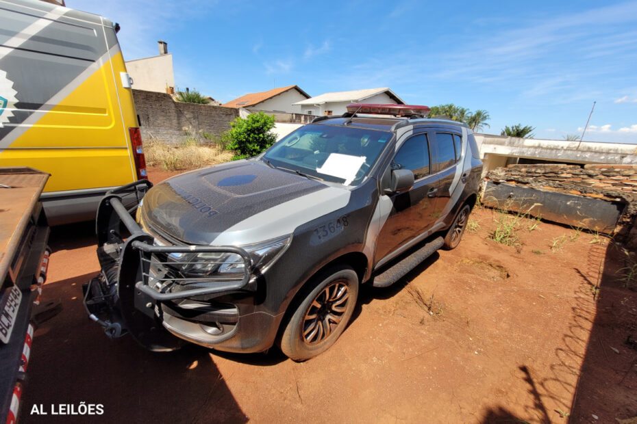 TRAIBLAZER LTZ leilão de frota da Polícia Militar