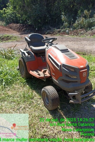 TRATOR CORTADOR DE GRAMA leilão veiculos frota prefeitura