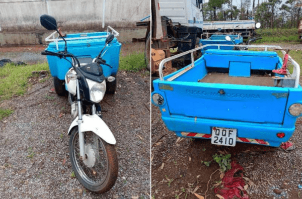 TRICICLO FUSCO CAleilão veiculos frota copasa