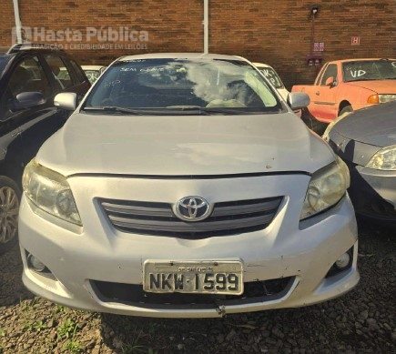 Toyota Corolla Leilão veiculos TRT
