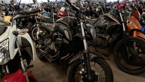 YAMAHA MT07 leilão veiculos detran