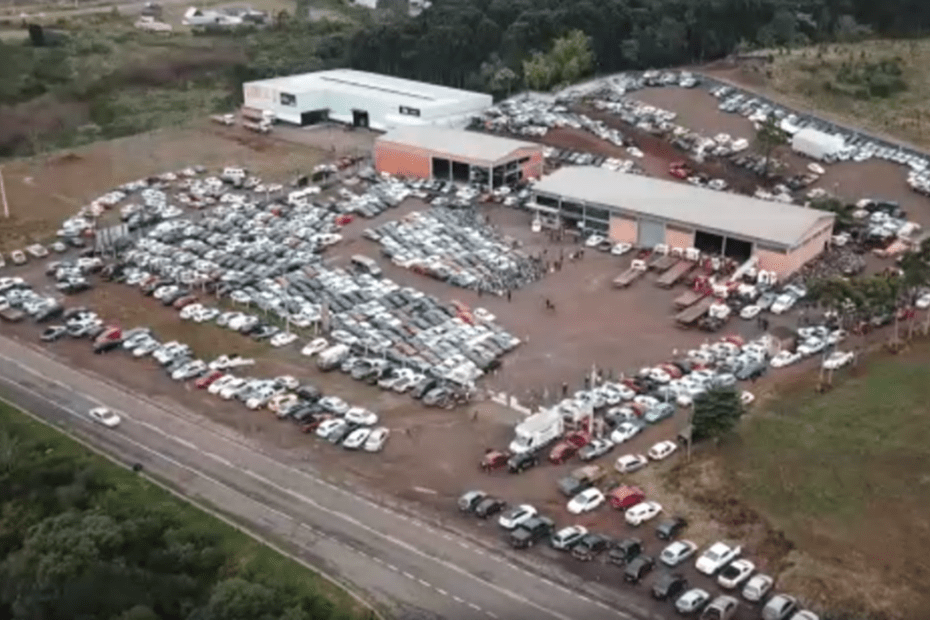 Mega Leilão DetranRS oferta 619 veículos