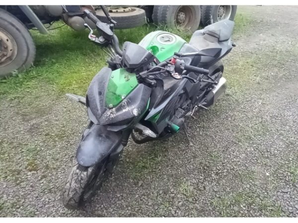 moto KAWASAKI Z1000 R frente leilão veiculos justiça federal