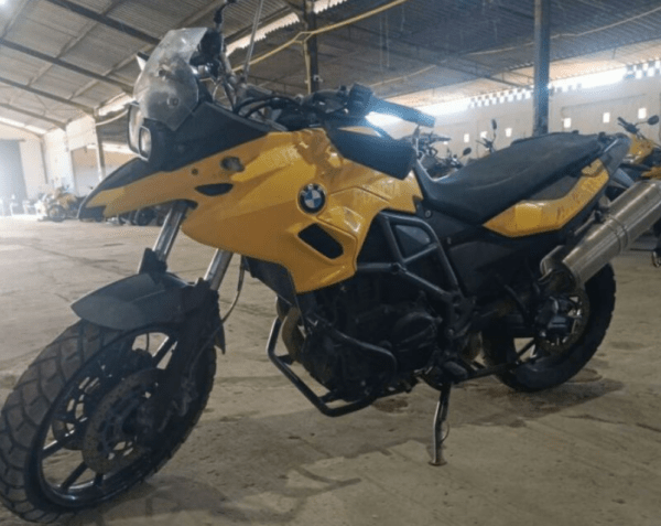 BMW F700 GS leilão veiculos governo estadual de pernabuco