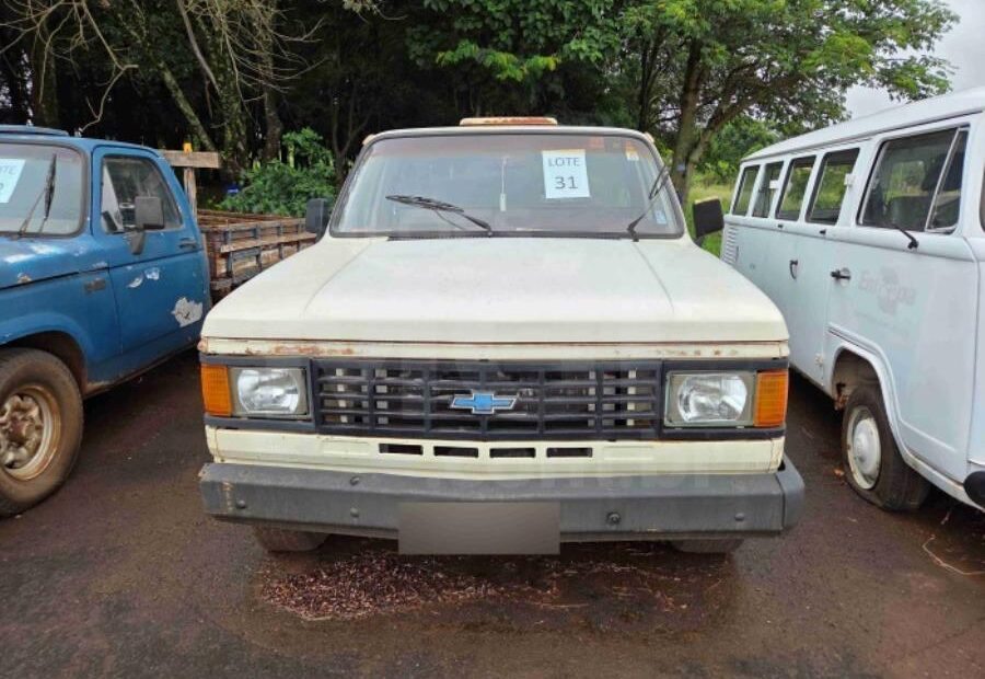 CAMIONETA CHEVROLET D20, 1989 frente