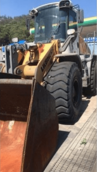 Carregadeira de Rodas Liebherr Leilão de Maquinário Pesado