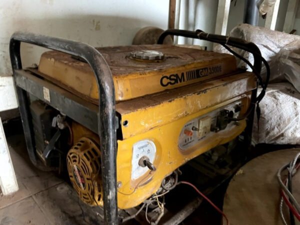Gerador CSM – GM 3500E Leilão de prefeitura