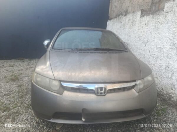 HONDA CIVIC LXS FLEX Leilão de veículos aprendidos da Polícia Federal