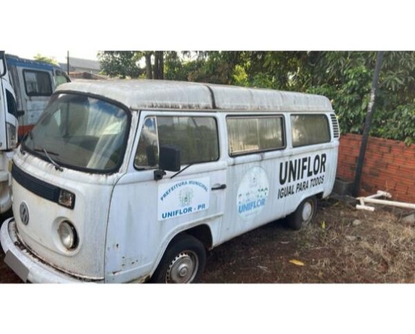 Kombi, 1998 Leilão veiculos frota de Prefeitura no Paraná