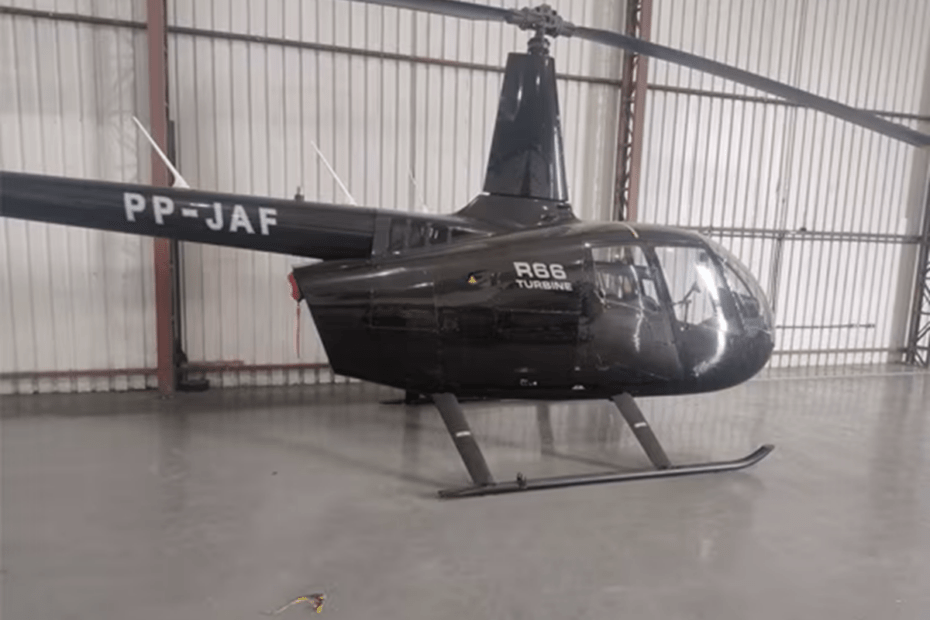 Leilão de combate ao crime organizado Helicóptero ROBINSON HELICOPTER