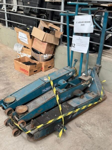 MACACOS JACARÉ E PALETEIRA Leilão frota veiculos do Governo