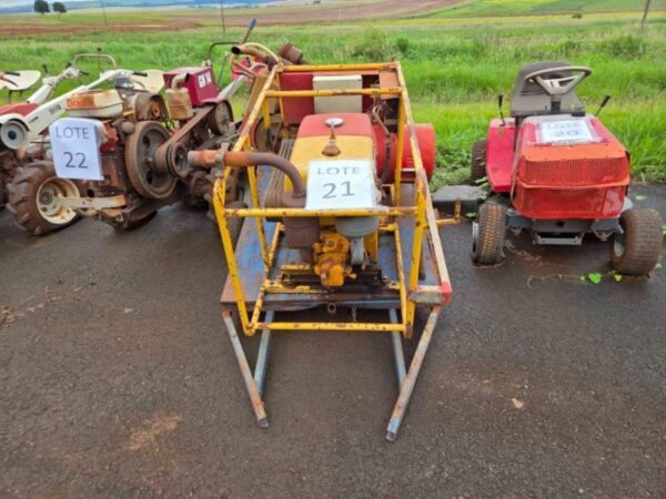 MOTOR YANMAR, GERADOR DE ENERGIA ELÉTRICA COM MOTOR YANMAR Leilão da Embrapa