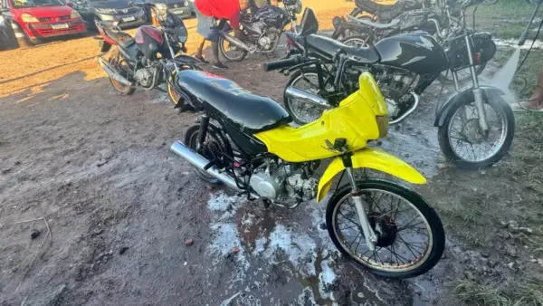 Moto HONDA POP 100 leilão veiculos aprendidos detran