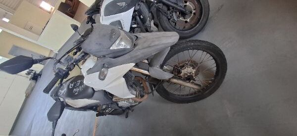 Moto Honda XRE Leilão veiculos de frota do governo estadual