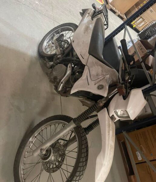 Moto YAMAHA XTZ 125K Leilão veiculos de Prefeitura