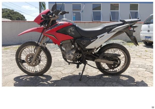 Motocicleta Honda NXR 150 Bros Leilão veiculos de frota do governo estadual