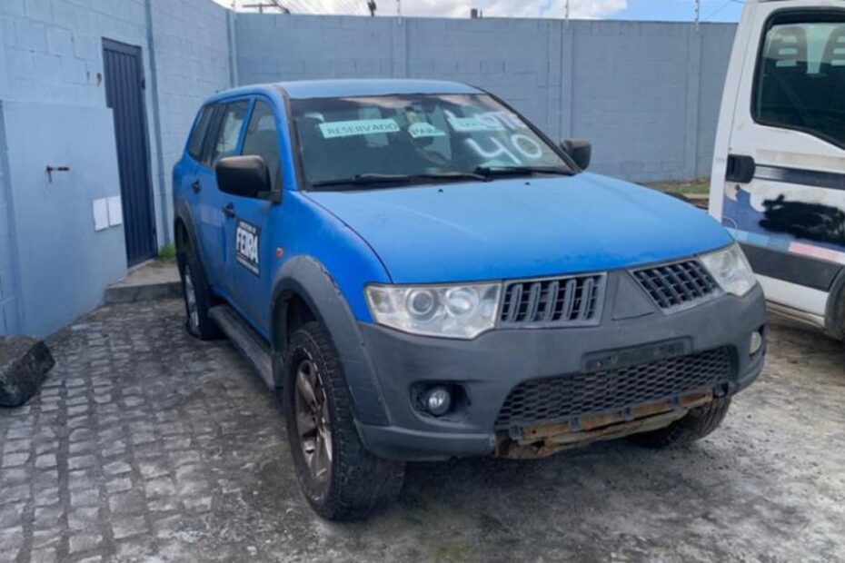 PAJERO DAKAR D Leilão veiculos de prefeitura