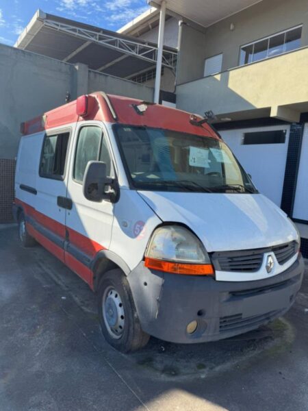 RENAULT MASTER AMB RONTAN Leilão frota veiculos do Governo