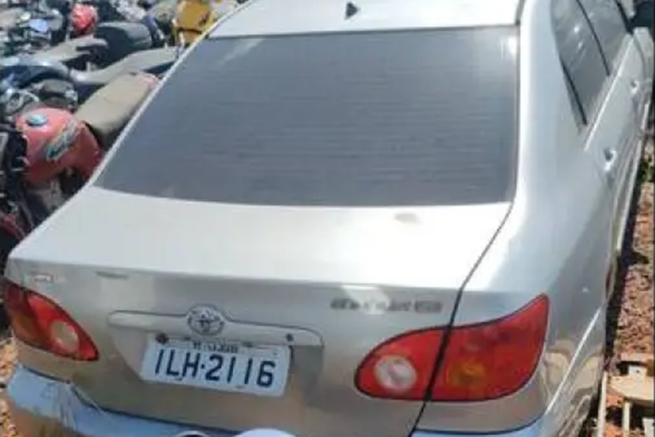 Leilão veiculos Detran TOYOTA COROLLA XEI