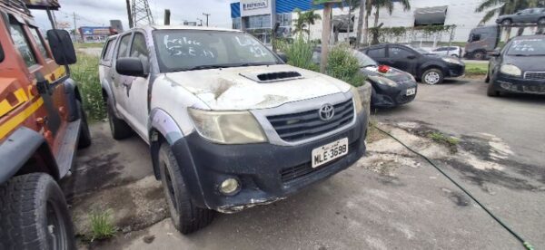 Toyota Hilux CD 4X4 Leilão do Governo de Santa Catarina