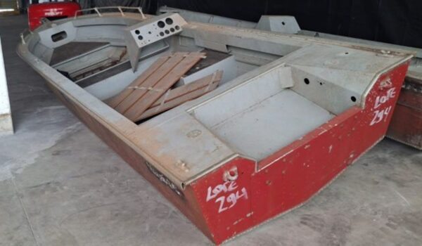 barco em aluminio Leilão do Governo de Santa Catarina