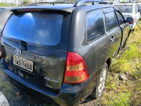 leilão veiculos aprendidos detran TOYOTA FIELDER